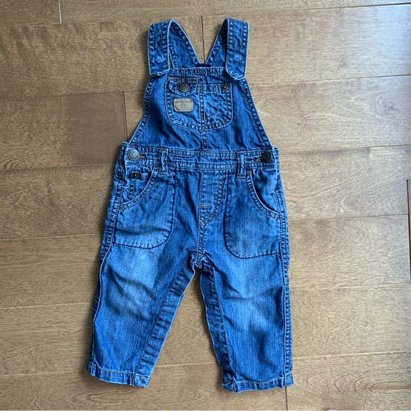 Zara Bottoms 2 Zara Baby Boy Denim Overalls 69m Poshmark